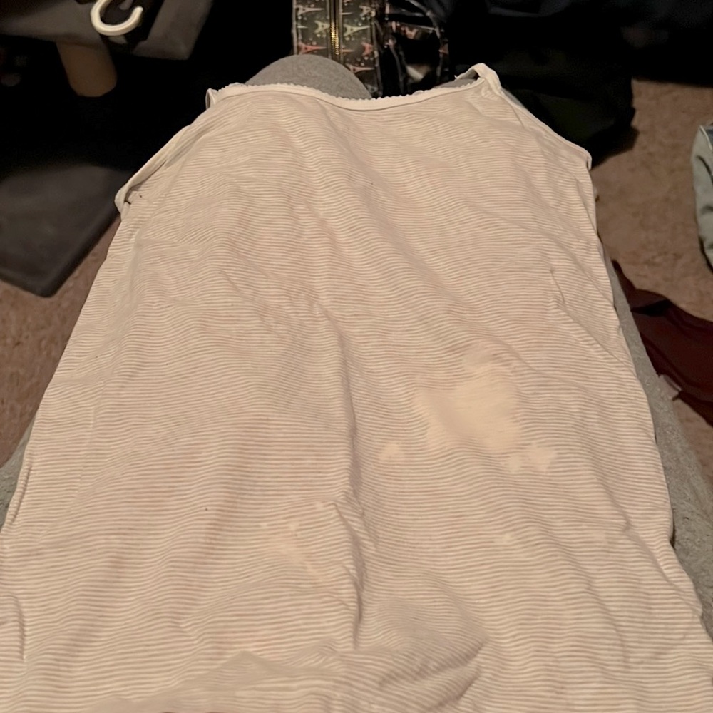 kids size striped t shirt